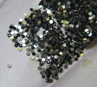 10SS Swarovski Flatbacks in Jet Chaton Roses 2088 (2.9mm) Made in Austria 72/144/432/1440 Pieces Nail art decoration