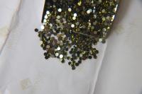 10SS Swarovski Flatbacks in Olivine Chaton Roses 2088 (2.9mm) Made in Austria 72/144/432/1440 Pieces Nail art decoration, craft supplies