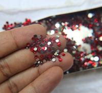 10SS Swarovski Flatbacks Light Siam Chaton Roses 2088 (2.9mm) Made in Austria 72/144/432/1440 Pieces Nail art decoration