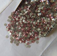10/12SS Swarovski Flatbacks Light Rose Chaton Roses 2088 Made in Austria 72/144/720/1440 Pieces Nail art decoration