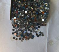 12SS Swarovski Flatbacks in Mix Colors Chaton Roses 2088 (3.2mm) Made in Austria 72/144/720/1440 Pieces Nail art decoration