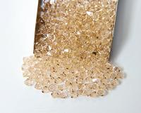 3mm Light Peach Swarovski Bicone beads 36/72/144/432/720 Pieces embroidery materials, jewelry making, wedding decorations, rare craft supply