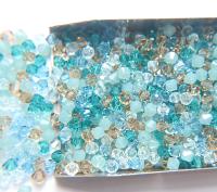4mm Miami Beach Designer Mixes Swarovski Bicone beads 36/72/144/432/720 Pieces loose beads mix beads, embroidery materials, vintage find