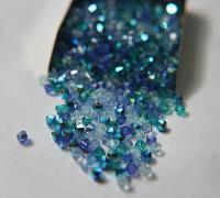 3/4 mm Tropical Breeze Designer Mixes Swarovski Bicone beads 36/72/144/432/720 Pieces loose beads mix beads, embroidery materials, decor