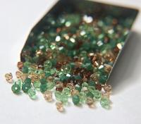 3/4 mm Persian Treasure Designer Mixes Swarovski Bicone beads 36/72/144/432/720 Pieces loose beads mix beads, embroidery materials, decor