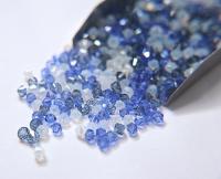 3/4 mm Denim Blue Designer Mixes Swarovski Bicone beads 36/72/144/432/720 Pieces loose beads, mix beads, embroidery materials, craft supply
