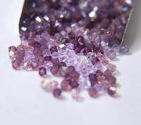 4mm Lavender bloom Designer Mixes Swarovski Bicone beads 36/72/144/432/720 Pieces loose beads, mix beads, embroidery materials, craft