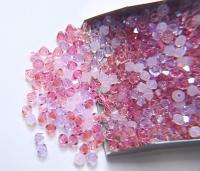 4mm Rose Glacier Designer Mixes Swarovski Bicone beads 36/72/144/432/720 Pieces loose beads, mix beads, embroidery materials, craft