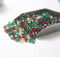 3/4mm Christmas Eve Designer Mixes Swarovski Bicone beads 36/72/144/432/720 Pieces loose beads, mix beads, embroidery materials, craft bead