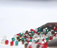 3/4 mm Candy Cane Mixes Swarovski Bicone beads 36/72/144/432/720 Pieces loose beads, mix beads, embroidery materials, craft supplies, RARE