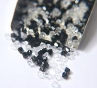 3/4 mm Tuxedo Mixes Swarovski Bicone beads 36/72/144/432/720 Pieces loose beads, mix beads, embroidery materials, craft supplies, rare