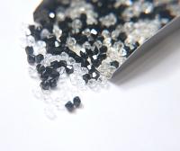 3/4 mm Tuxedo Mixes Swarovski Bicone beads 36/72/144/432/720 Pieces loose beads, mix beads, embroidery materials, craft supplies, rare