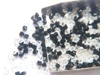 3/4 mm Tuxedo Mixes Swarovski Bicone beads 36/72/144/432/720 Pieces loose beads, mix beads, embroidery materials, craft supplies, rare