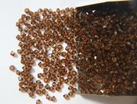 3mm Light Smoked Topaz Swarovski Bicone 36/72/144/432/720 Pieces Jewelry findings, embroidery materials, jewelry making, craft supplies
