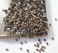Swarovski (4mm) Crystal Rose Gold Bicones RARE Beads 36/72/144/432/720 Pieces PREMIUM beads, jewelry making, couture embellishments