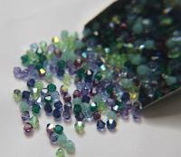 4mm Monet's Garden Designer Mixes Swarovski Bicone beads 36/72/144/432/720 Pieces loose beads mix beads, embroidery materials, vintage find