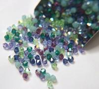 4mm Monet's Garden Designer Mixes Swarovski Bicone beads 36/72/144/432/720 Pieces loose beads mix beads, embroidery materials, vintage find