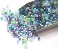 4mm Monet's Garden Designer Mixes Swarovski Bicone beads 36/72/144/432/720 Pieces loose beads mix beads, embroidery materials, vintage find