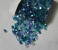 3/4 mm Tropical Breeze Designer Mixes Swarovski Bicone beads 36/72/144/432/720 Pieces loose beads mix beads, embroidery materials, decor