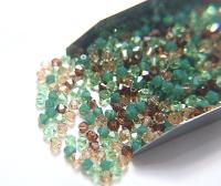 3/4 mm Persian Treasure Designer Mixes Swarovski Bicone beads 36/72/144/432/720 Pieces loose beads mix beads, embroidery materials, decor