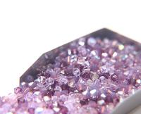 4mm Lavender bloom Designer Mixes Swarovski Bicone beads 36/72/144/432/720 Pieces loose beads, mix beads, embroidery materials, craft