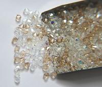 3/4 mm Bridal Shine Designer Mixes Swarovski Bicone beads 36/72/144/432/720 Pieces loose beads rare mix beads, embroidery materials, decor