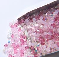 3/4 mm Cure Designer Mixes Swarovski Bicone beads 36/72/144/432/720 Pieces loose beads, mix beads, embroidery materials, craft supplies