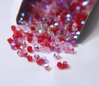 4mm Valentines Crystal Designer Mixes Swarovski Bicone beads 36/72/144/432/720 Pieces loose beads, mix beads, embroidery materials, craft