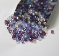 3/4 mm Pleasant Purple Mixes Swarovski Bicone beads 36/72/144/432/720 Pieces loose beads, mix beads, embroidery materials, craft supplies