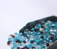 4mm Turquoise Sunset Designer Mixes Swarovski Bicone beads 36/72/144/432/720 Pieces loose beads, mix beads, embroidery materials, craft
