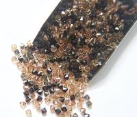4mm Hot Cocoa Designer Mixes Swarovski Bicone beads 36/72/144/432/720 Pieces loose beads, mix beads, embroidery materials, craft supplies