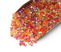 4mm French Marigold Designer Mixes Swarovski Bicone beads 36/72/144/432/720 Pieces loose beads, mix beads, embroidery materials, craft