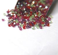 3/4mm Pentas Designer Mixes Swarovski Bicone beads 36/72/144/432/720 Pieces loose beads, mix beads, embroidery materials, craft supplies