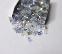 4mm Nemophila Designer Mixes Swarovski Bicone beads 36/72/144/432/720 Pieces loose beads, mix beads, embroidery materials, craft supplies