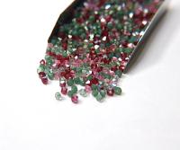 4mm Rosy Green Designer Mixes Swarovski Bicone beads 36/72/144/432/720 Pieces loose beads, mix beads, embroidery materials, craft supplies