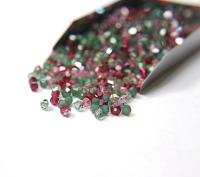 4mm Rosy Green Designer Mixes Swarovski Bicone beads 36/72/144/432/720 Pieces loose beads, mix beads, embroidery materials, craft supplies