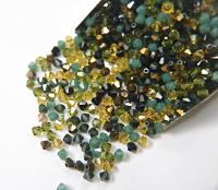 4mm Glitz Designer Mixes Swarovski Bicone beads 36/72/144/432/720 Pieces loose beads, mix beads, embroidery materials, craft supplies