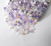 3/4mm Dichondra Designer Mixes Swarovski Bicone beads 36/72/144/432/720 Pieces loose beads, mix beads, embroidery materials, craft supplies