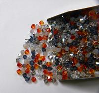 4mm Dusky Sky Designer Mixes Swarovski Bicone beads 36/72/144/432/720 Pieces loose beads, mix beads, embroidery materials, craft supplies