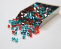 5mm Juliet Designer Mixes Swarovski Bicone beads 12/36/72/144/432/720 Pieces jewelry making, embroidery materials, mix beads, craft supply