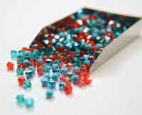5mm Juliet Designer Mixes Swarovski Bicone beads 12/36/72/144/432/720 Pieces jewelry making, embroidery materials, mix beads, craft supply