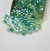 5mm Irish Designer Mixes Swarovski Bicone beads 12/36/72/144/432/720 Pieces loose beads, mix beads embroidery materials, rare craft supplies