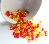 5mm Teleflora Designer Mixes Swarovski Bicone bead 12/36/72/144/432/720 Pieces jewelry making, embroidery materials, mix beads, craft supply