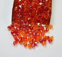 5mm Gulf Fritillary Designer Mixes Swarovski Bicone bead 12/36/72/144/432/720 Pieces jewelry making, embroidery materials, mix beads, craft