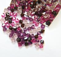5mm Meadow Designer Mixes Swarovski Bicone beads 12/36/72/144/432/720 Pieces jewelry making, embroidery materials, mix beads, craft supply