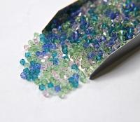 3/4mm Wow Designer Mixes Swarovski Bicone beads 36/72/144/432/720 Pieces loose beads, mix beads, embroidery materials, craft supplies
