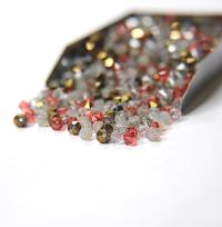 4mm Castor Bean Designer Mixes Swarovski Bicone beads 36/72/144/432/720 Pieces loose beads, mix beads, embroidery materials, craft supplies