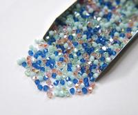 4mm Minty Designer Mixes Swarovski Bicone beads 36/72/144/432/720 Pieces loose beads, mix beads, embroidery materials, craft supplies