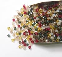 4mm Vintage Garden Designer Mixes Swarovski Bicone beads 36/72/144/432/720 Pieces loose beads, mix beads, embroidery materials, craft