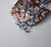 4mm Paradise Designer Mixes Swarovski Bicone beads 36/72/144/432/720 Pieces loose beads, mix beads, embroidery materials, craft supplies